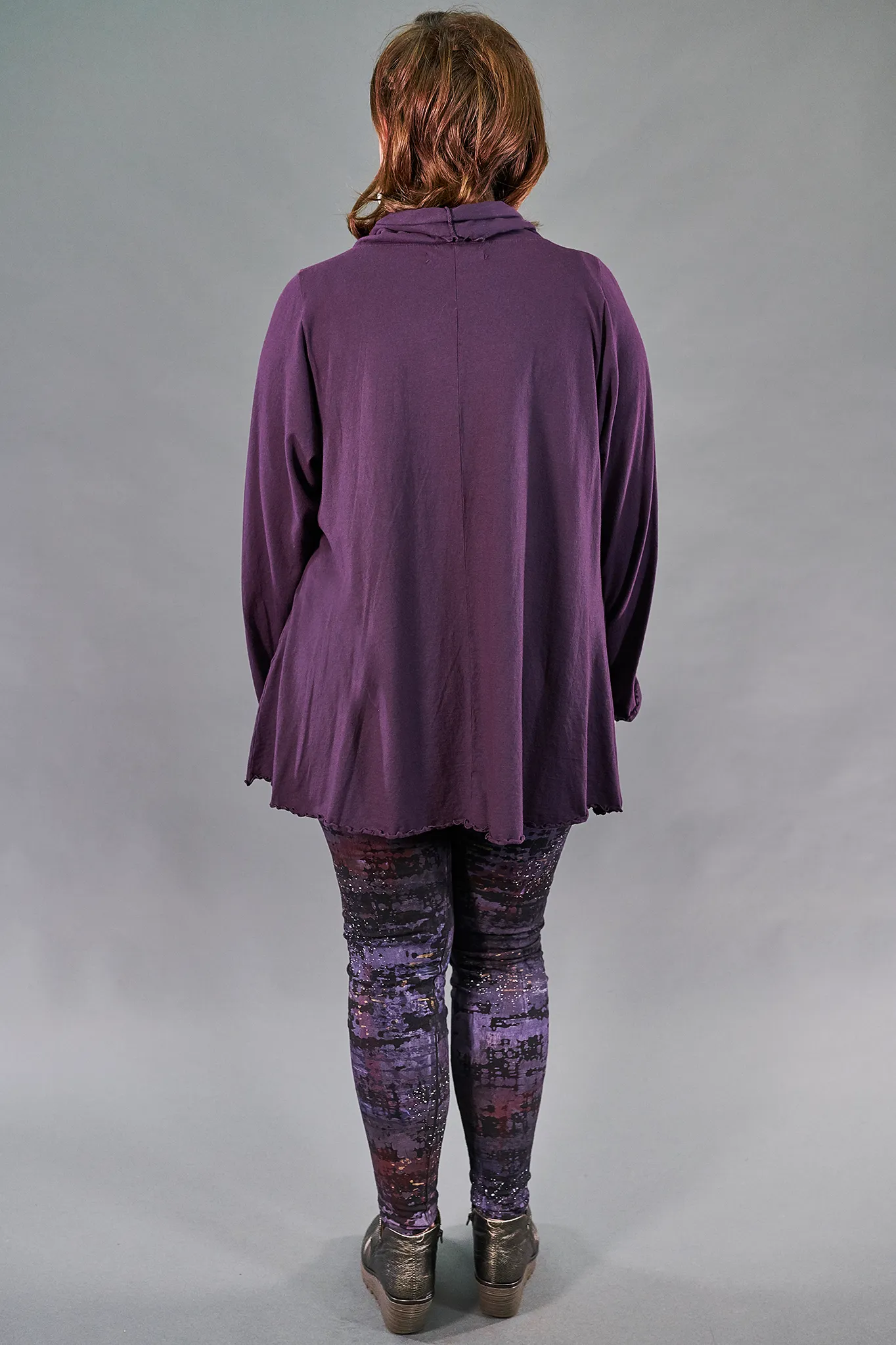 1572 Cowl Cafe Tee-Moonrise-Bold Fingerprint