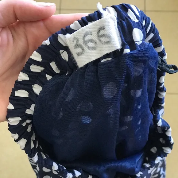 1950's Vintage Polka Dot Pinup Midi Skirt