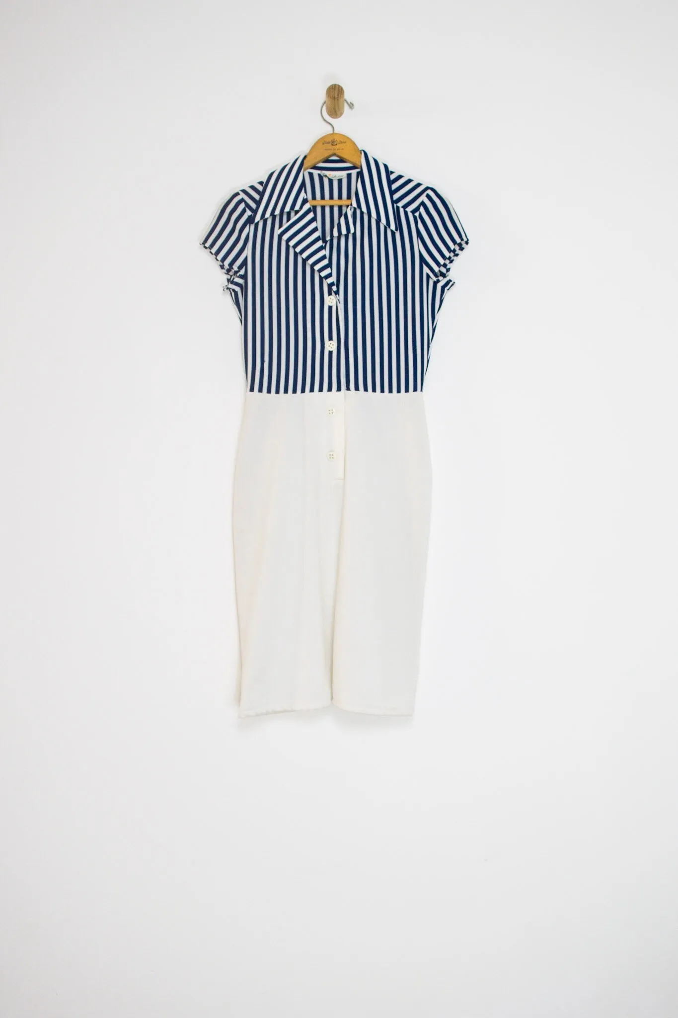 60's/70's STRIPED DRESS SZ S/M