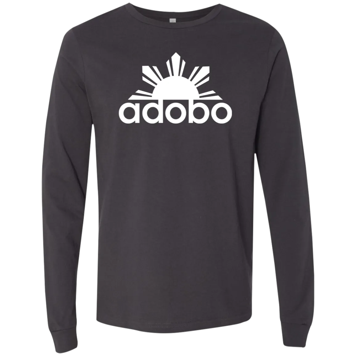 Adobo Half Sun Mens Jersey Long Sleeve T-Shirt