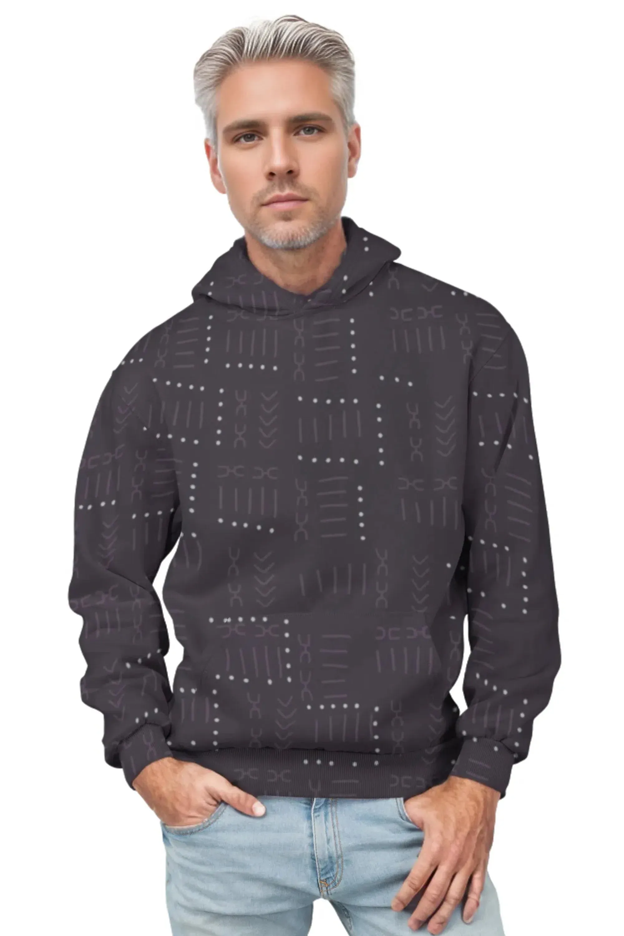 African Hoodie Acai