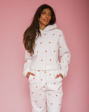 All Over Mini Heart Classic Hoodie