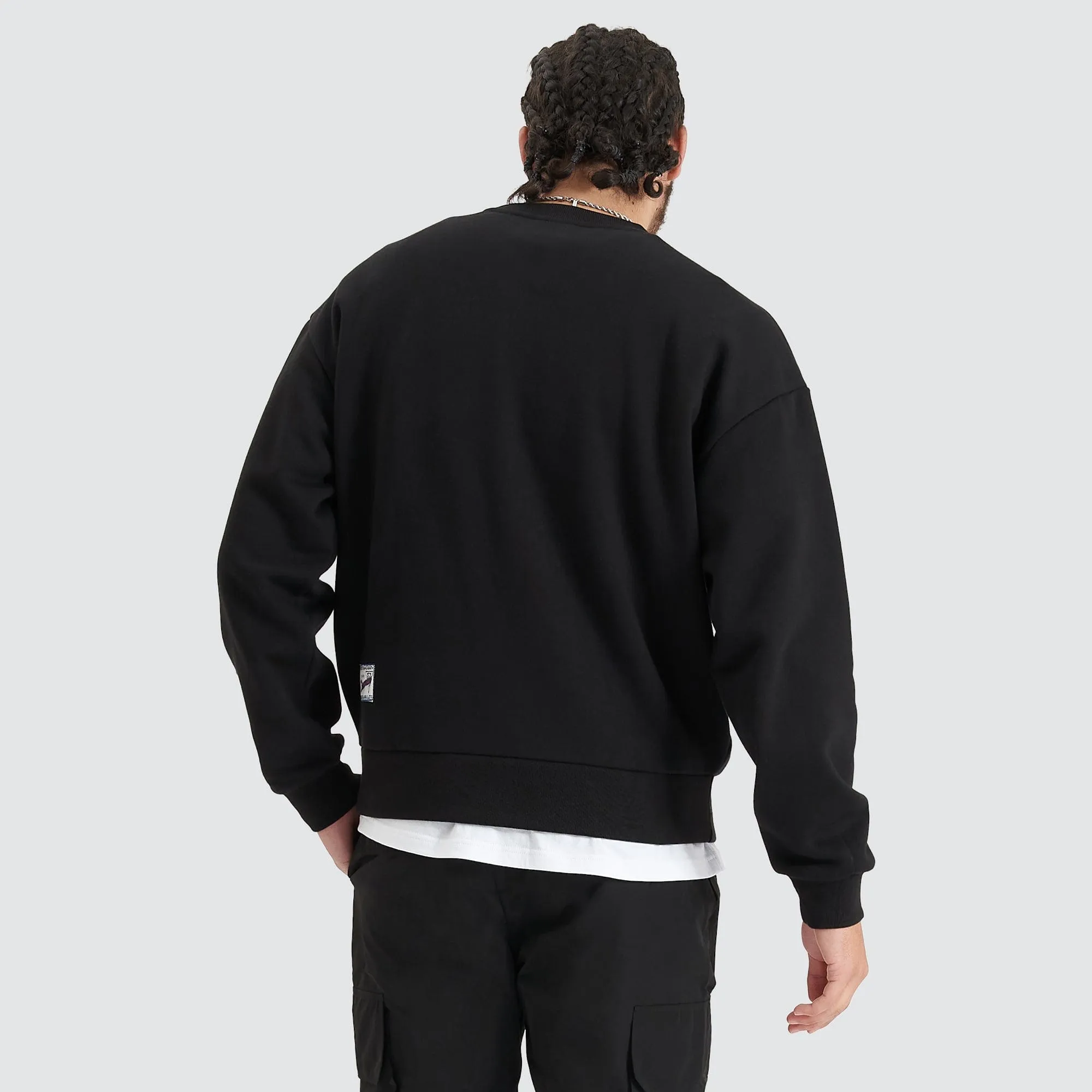 All Rounder Heavy Box Fit Jumper Jet Black