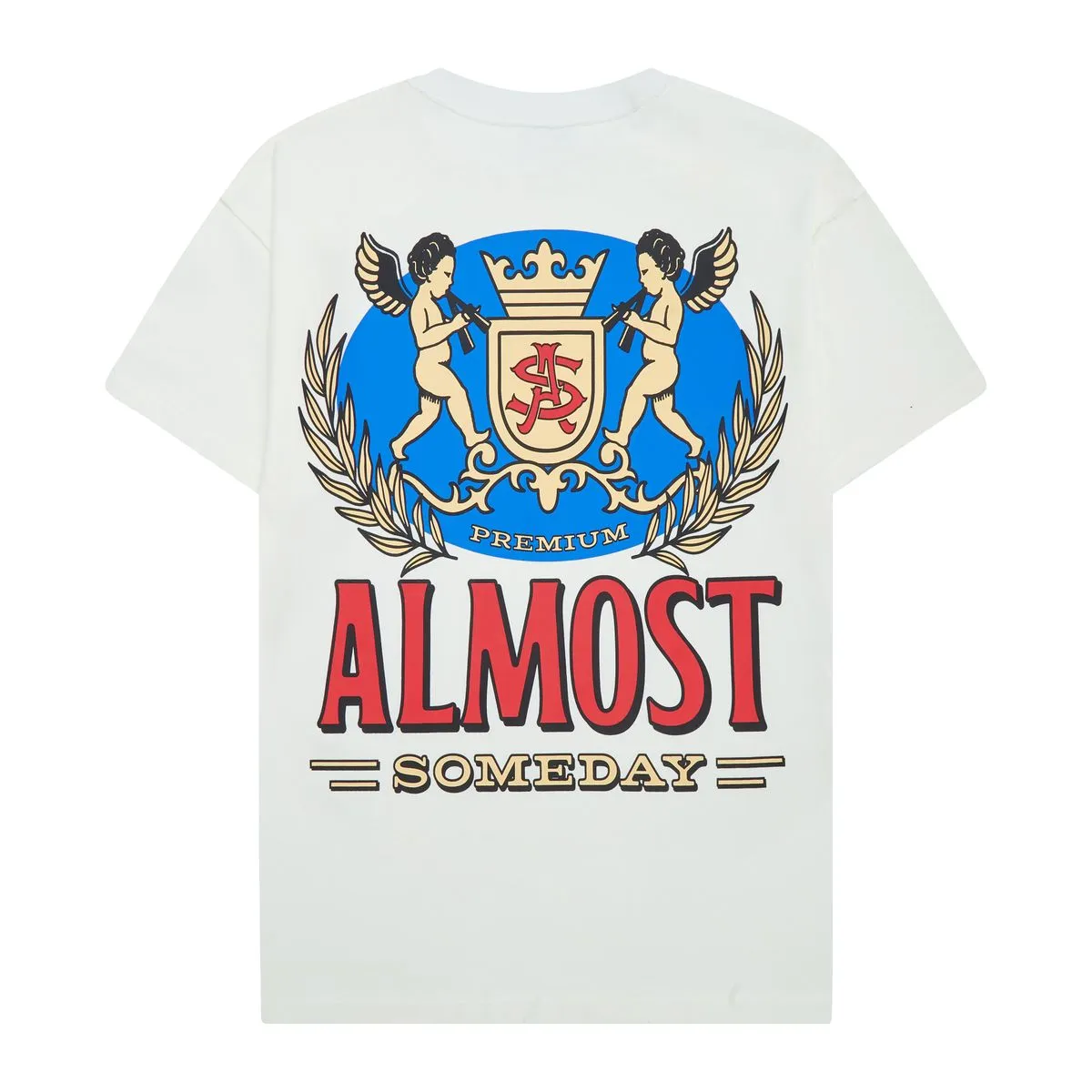 ALMOST SOMEDAY MONARCH TEE (Cream)