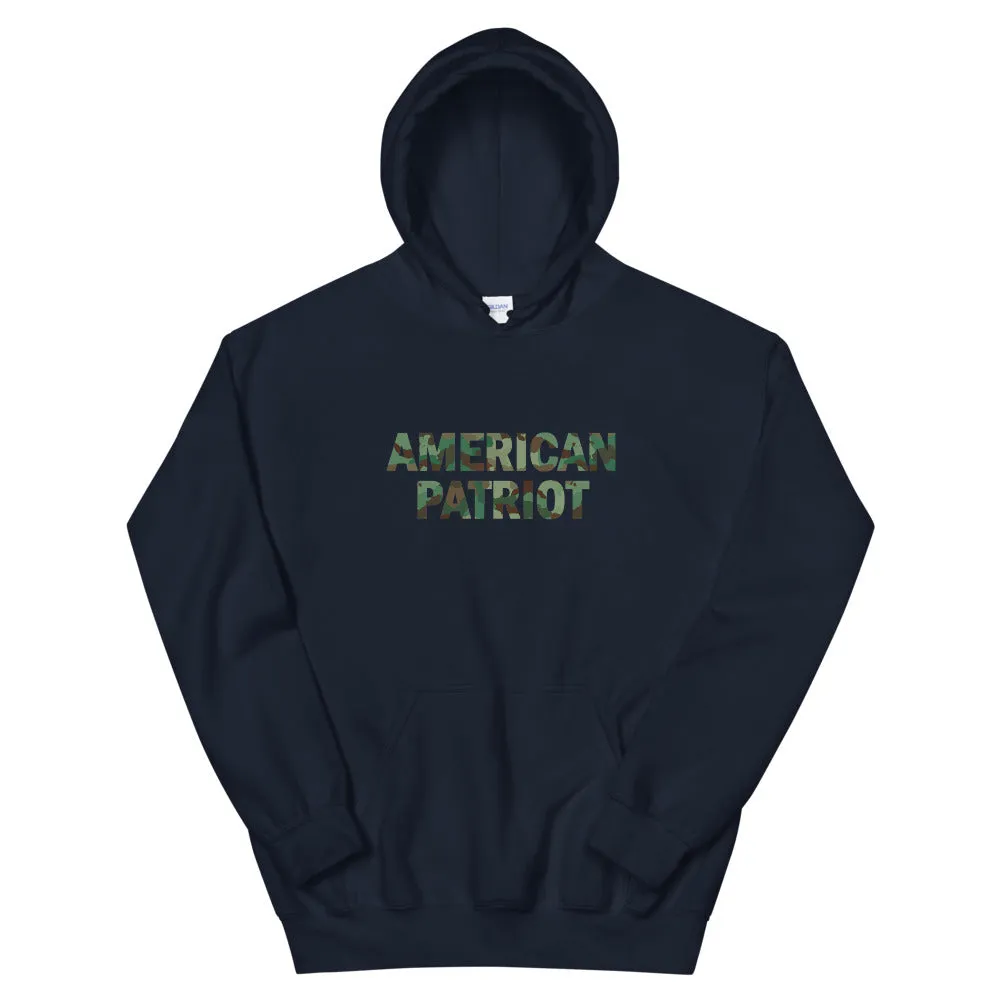 American Patriot Camouflage Unisex Hoodie
