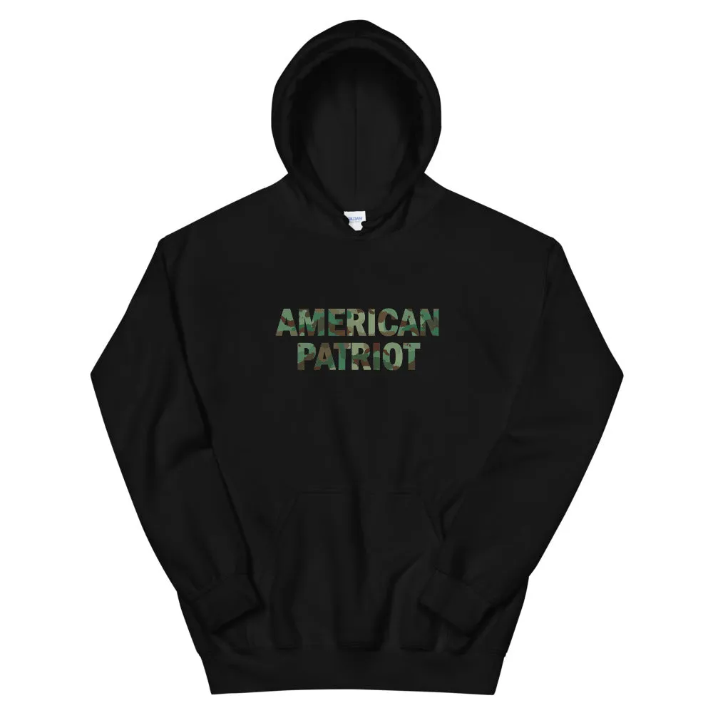 American Patriot Camouflage Unisex Hoodie