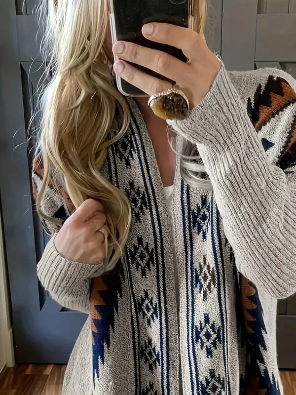 Amory - boho chic open vest expresses the spirit of freedom