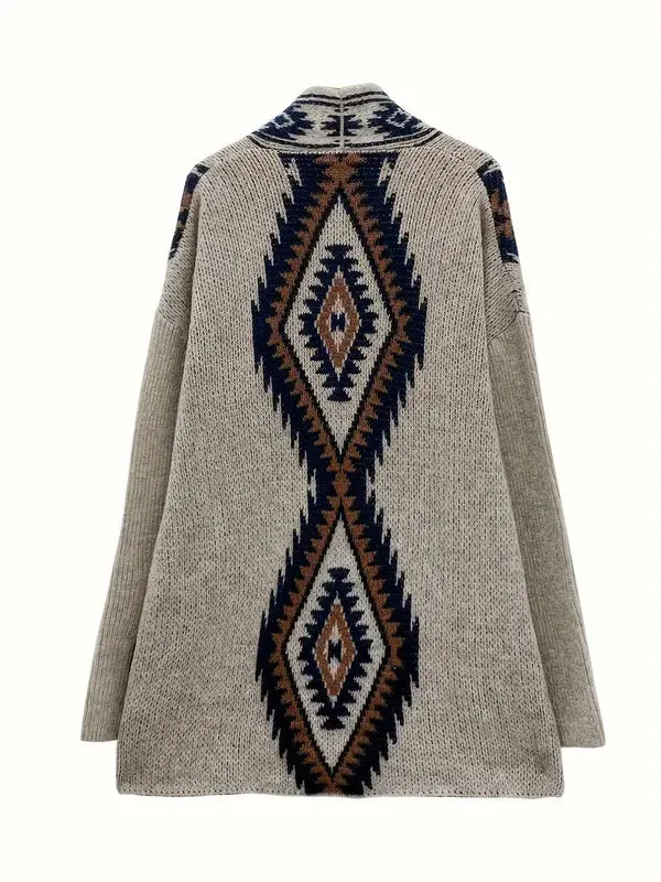 Amory - boho chic open vest expresses the spirit of freedom