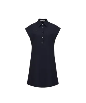 Anell Golf Sandra Golf Collar One Piece - Deep Navy
