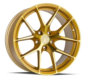 Aodhan LS007 20x9 5X114.3  30 Gold Machined Face
