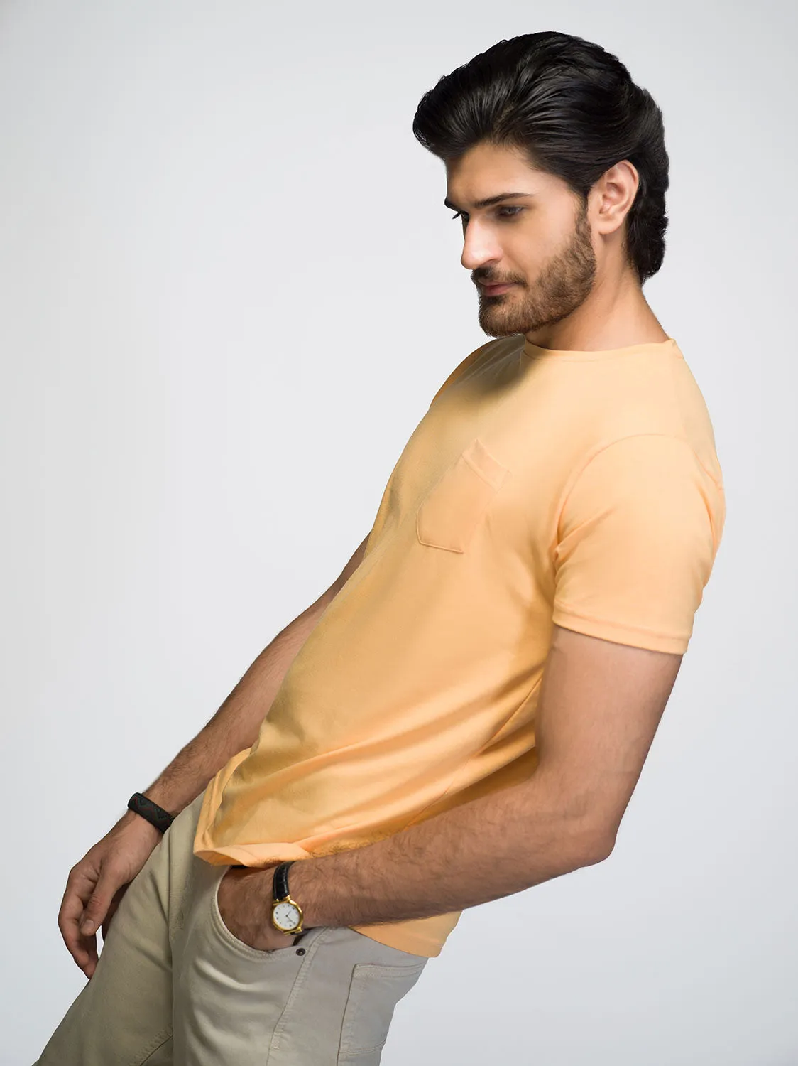 Apricot Crew Neck