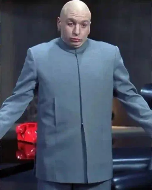 Austin Powers Dr Evil Grey Suit