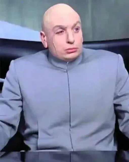 Austin Powers Dr Evil Grey Suit