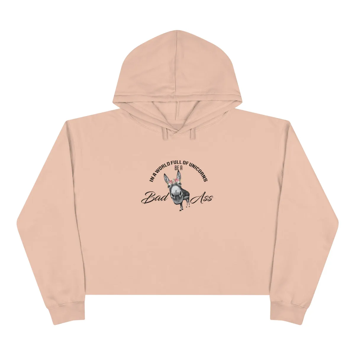 Bad Ass Crop Hoodie