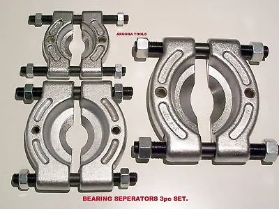 BEARING SEPERATORS- 3pc SET ( 30 - 105 ) mm - NEW.