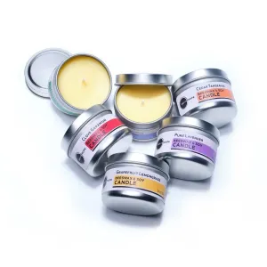 Beeswax & Soy Travel Candles