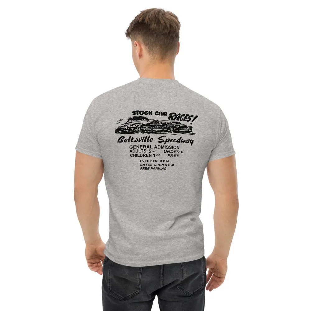 Beltsville Speedway Retro Men's heavyweight tee