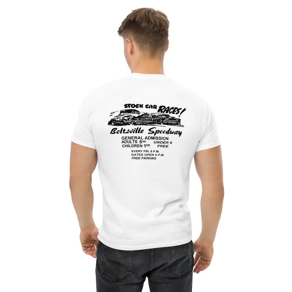 Beltsville Speedway Retro Men's heavyweight tee