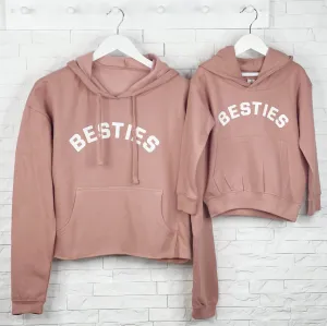 Besties Mother And Child Matching Hoodie Set