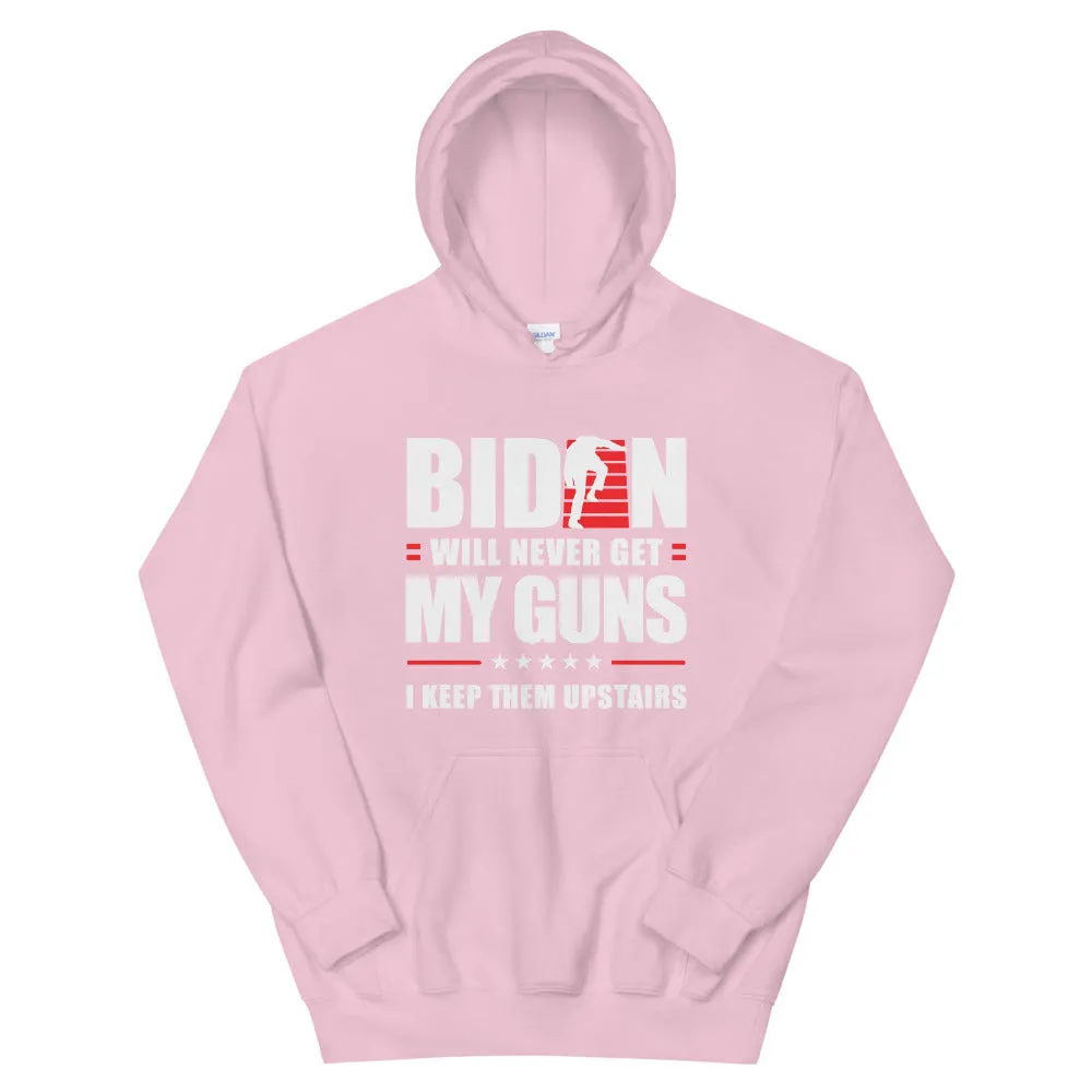 BIDEN STAIRS AND GUNS Unisex Hoodie