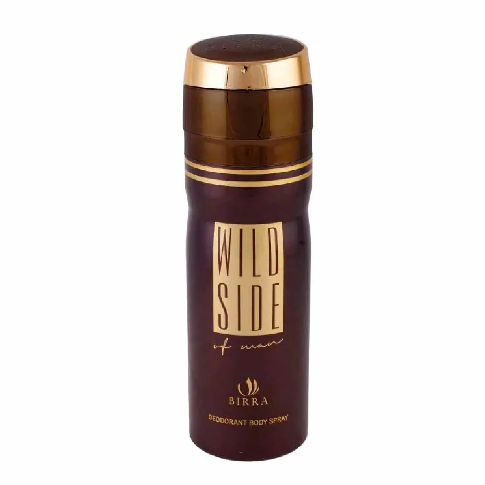 Birra Acqua, Milano, Wild Side Deodorant Pack of 3 200ml Each