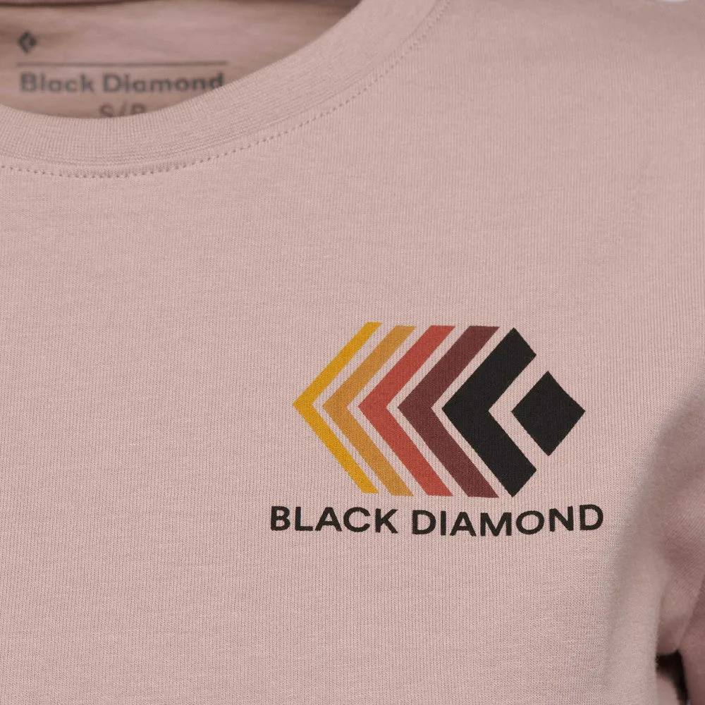 Black Diamond Faded Crop Tee - Women's