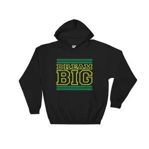 Black Green and Yellow Hooded Sweatshirt
