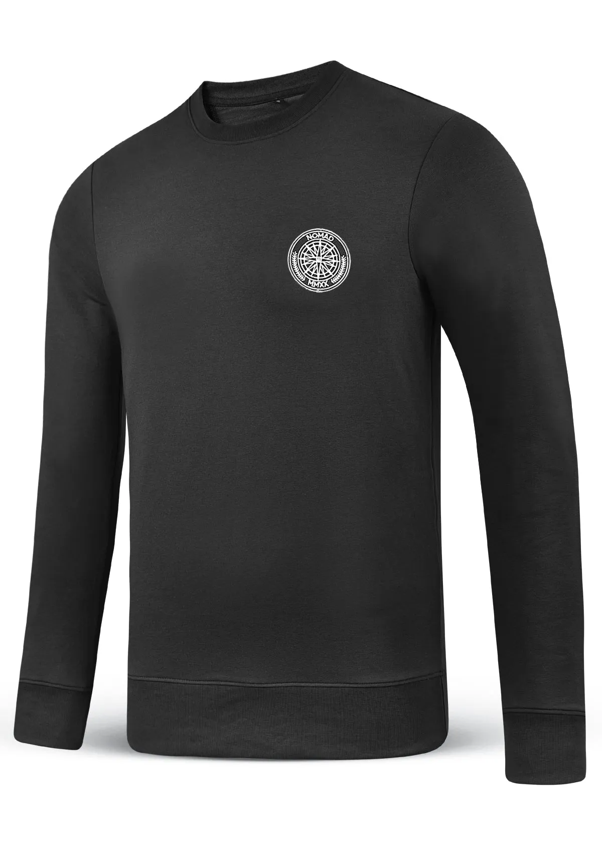 Black Water Repellent Sweatshirt