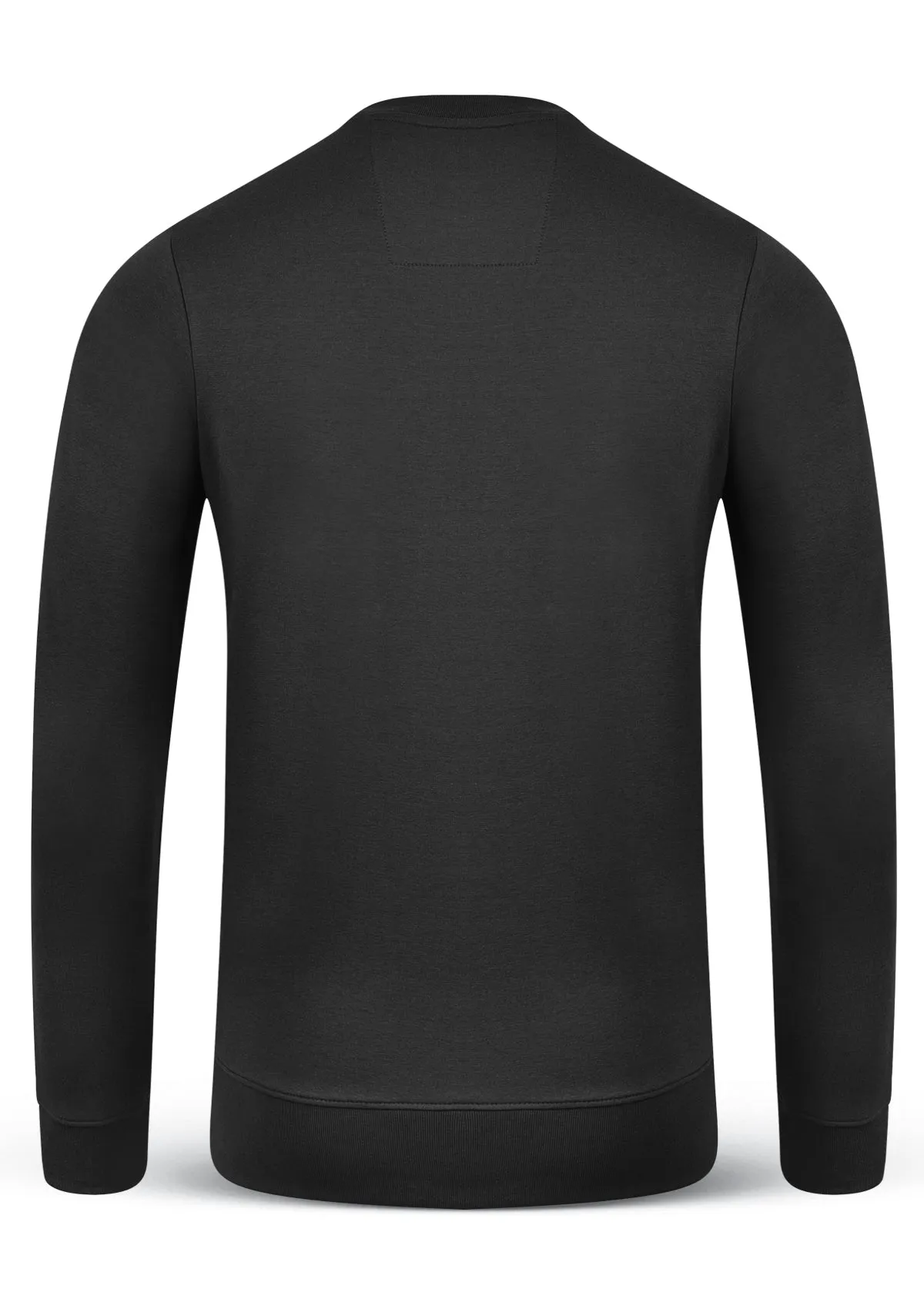 Black Water Repellent Sweatshirt