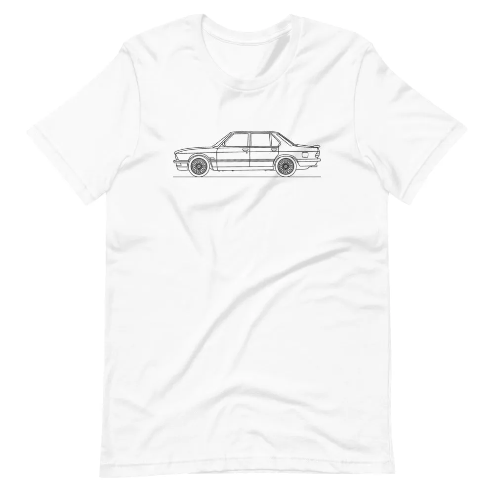 BMW E28 M5 outline T-shirt