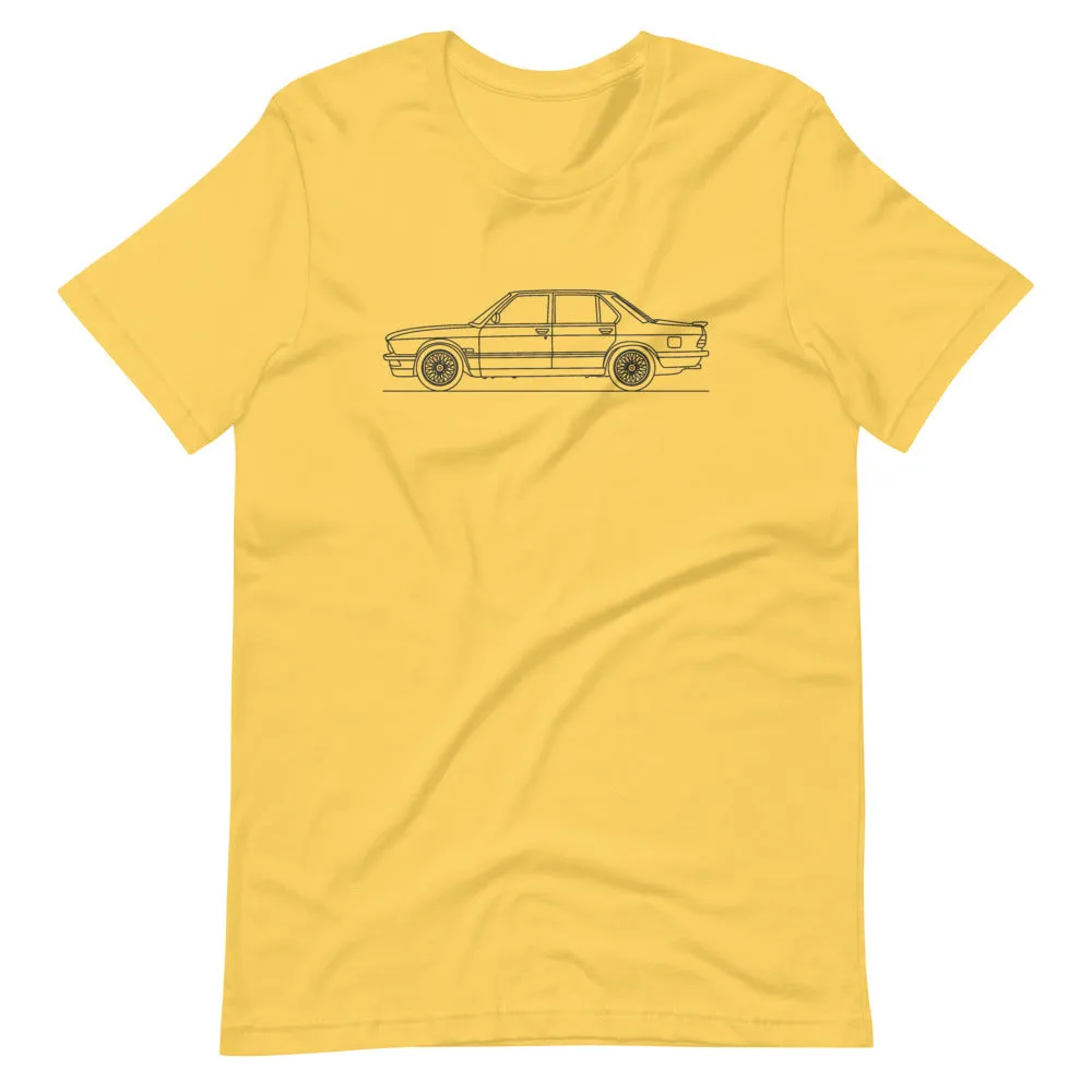 BMW E28 M5 outline T-shirt