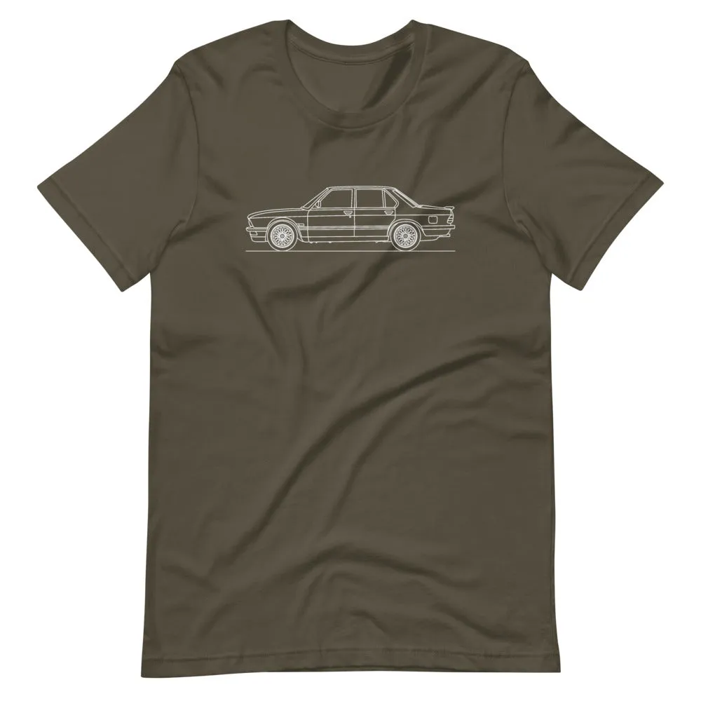 BMW E28 M5 outline T-shirt