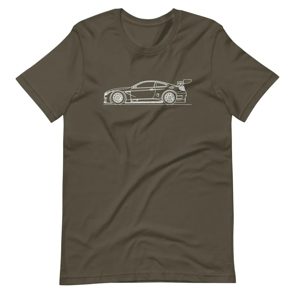 BMW F13 M6 GT3 silhouette T-shirt