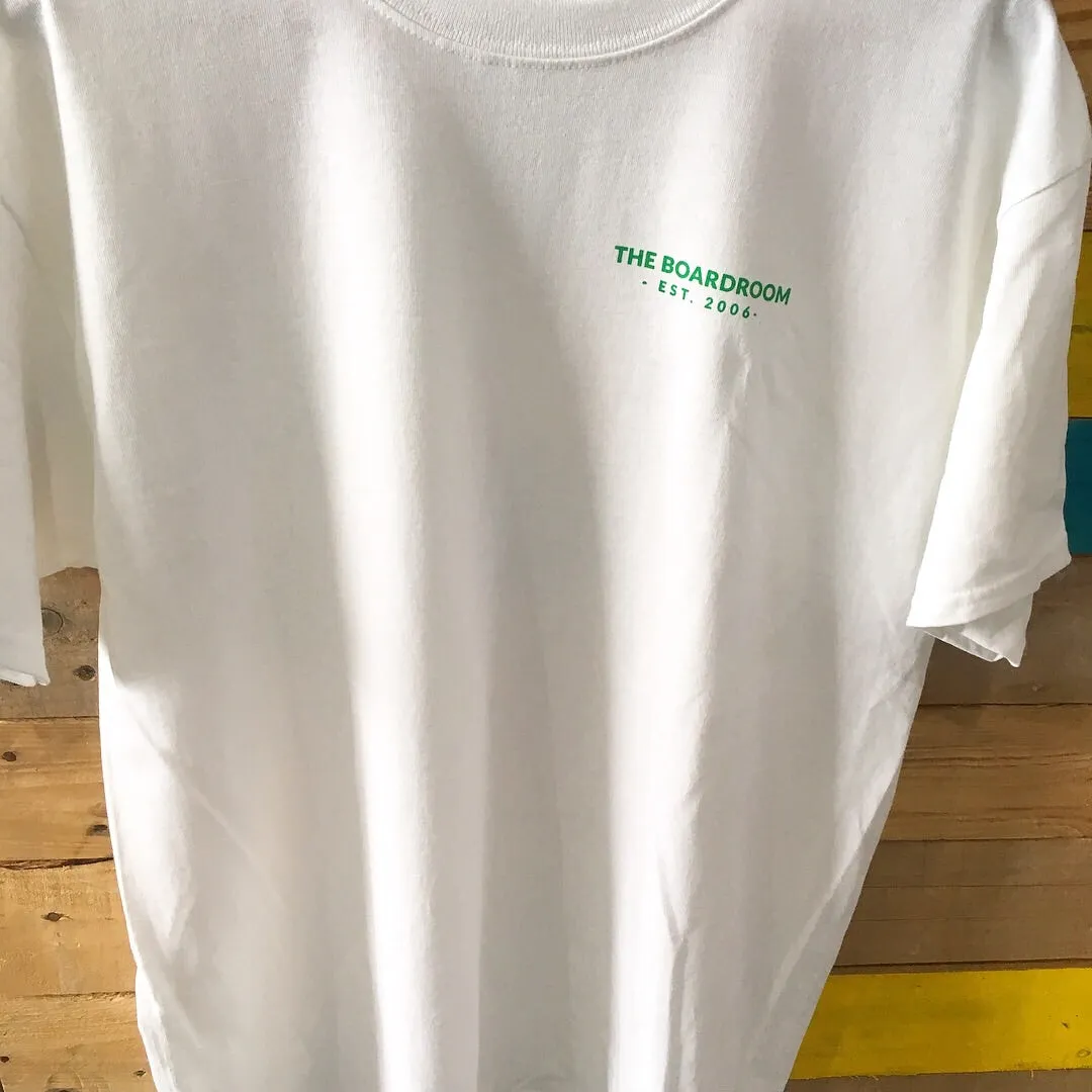 Boardroom Locals T-shirt Green print