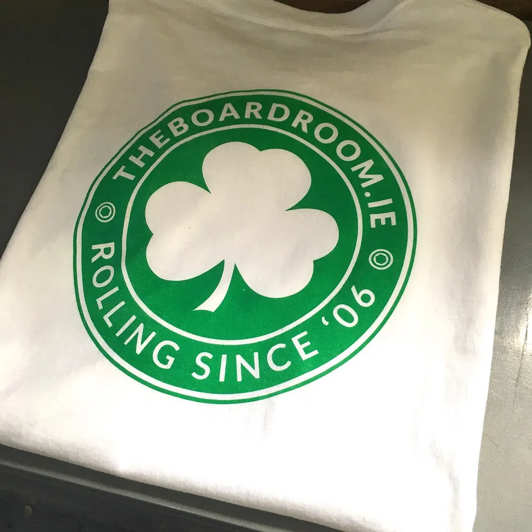 Boardroom Locals T-shirt Green print