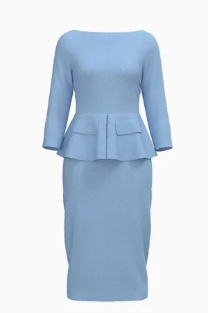 BOAT - NECKLINE DRESS