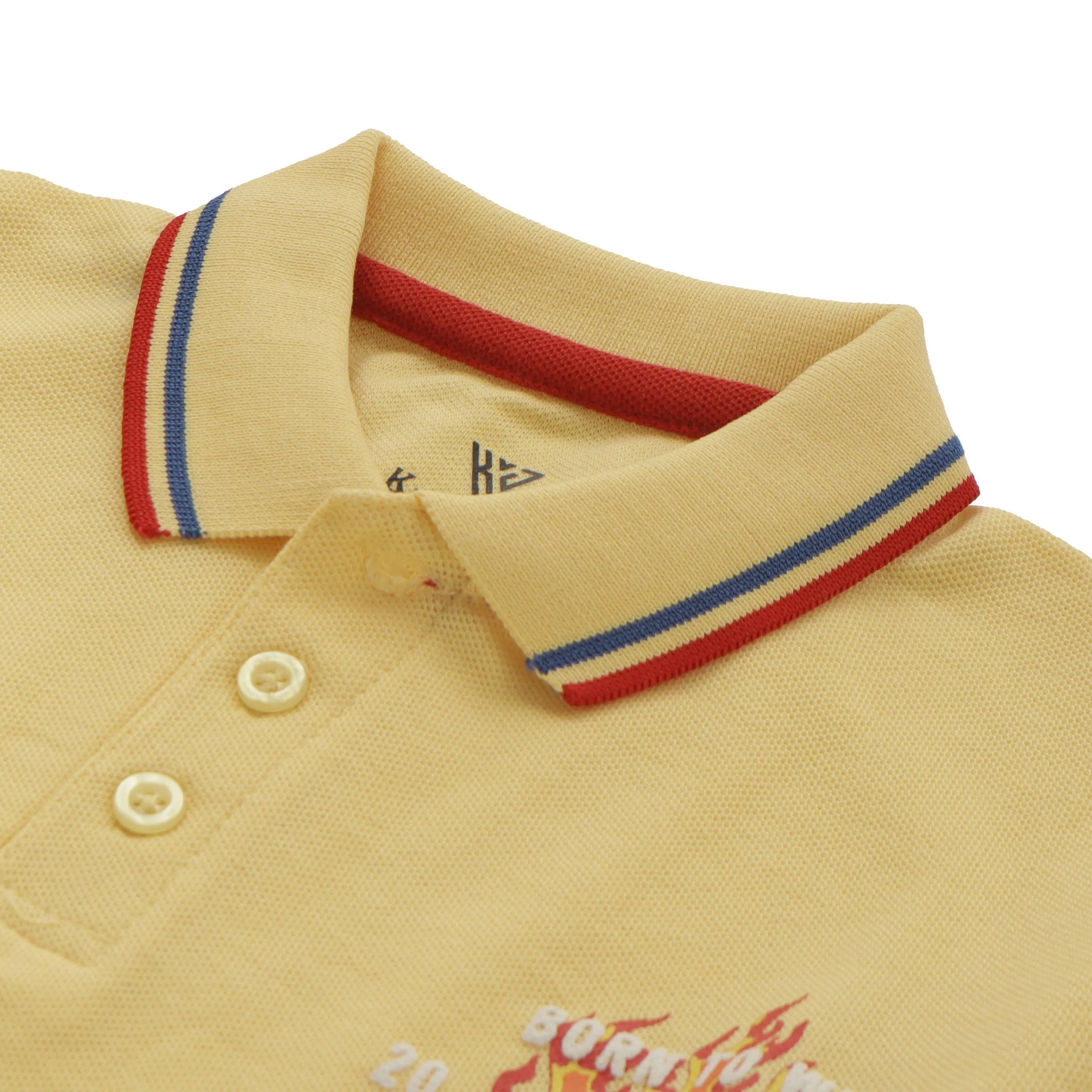 Boys Half Sleeves Polo T-Shirt (Football)