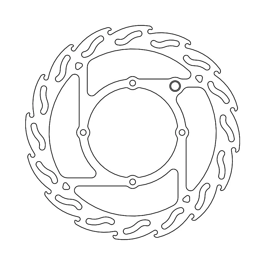 BRAKE DISC FRONT MOTO MASTER FLAME 240MM GAS GAS MC85 2021 HUSQVARNA