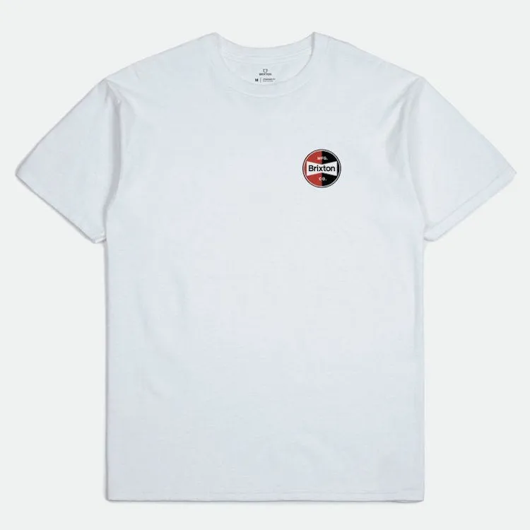 Brixton Patron Tailored S/S Standard T-Shirt White