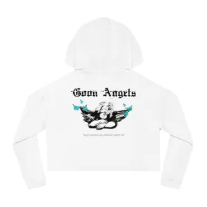 Butterfly Angel Cropped Hoodie