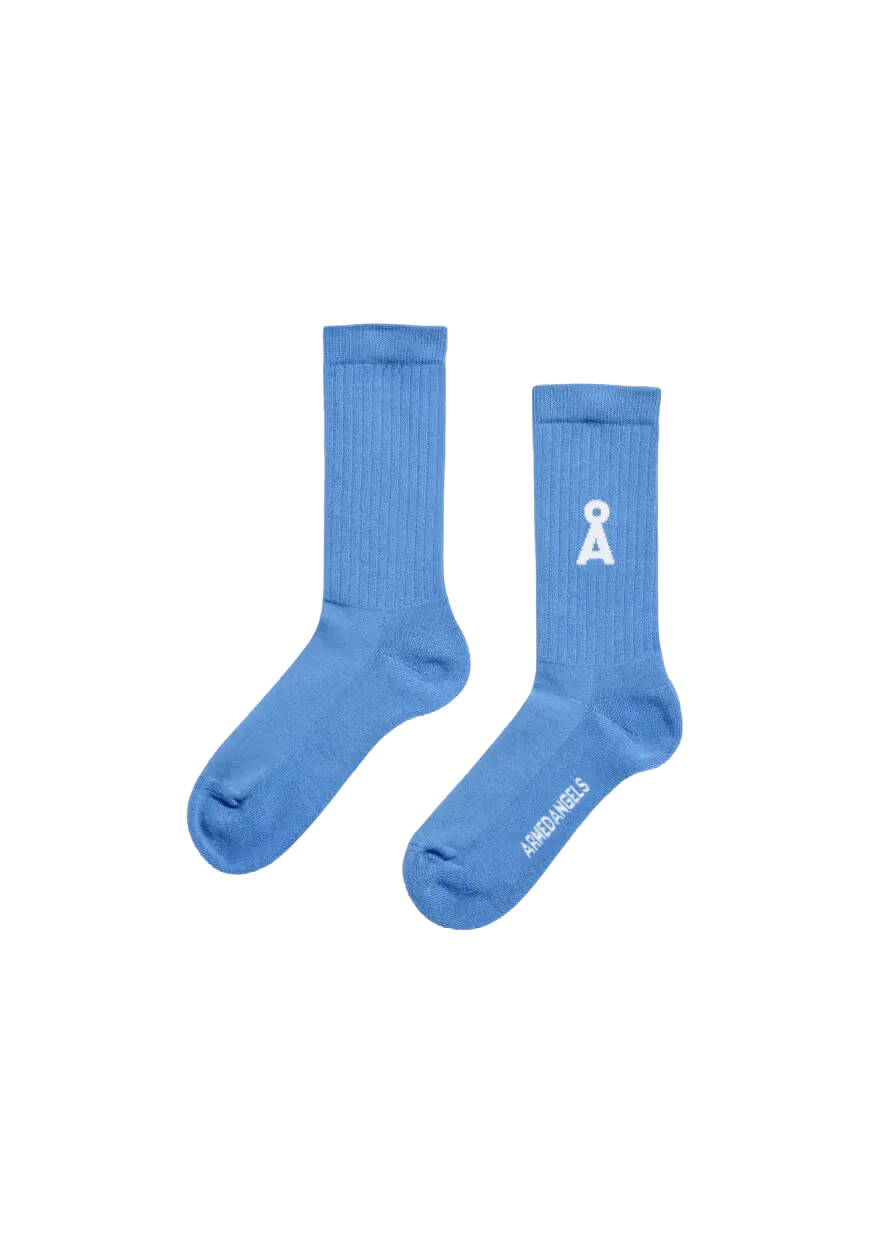 Calcetines Armedangels Saamus Bold Blue Boom