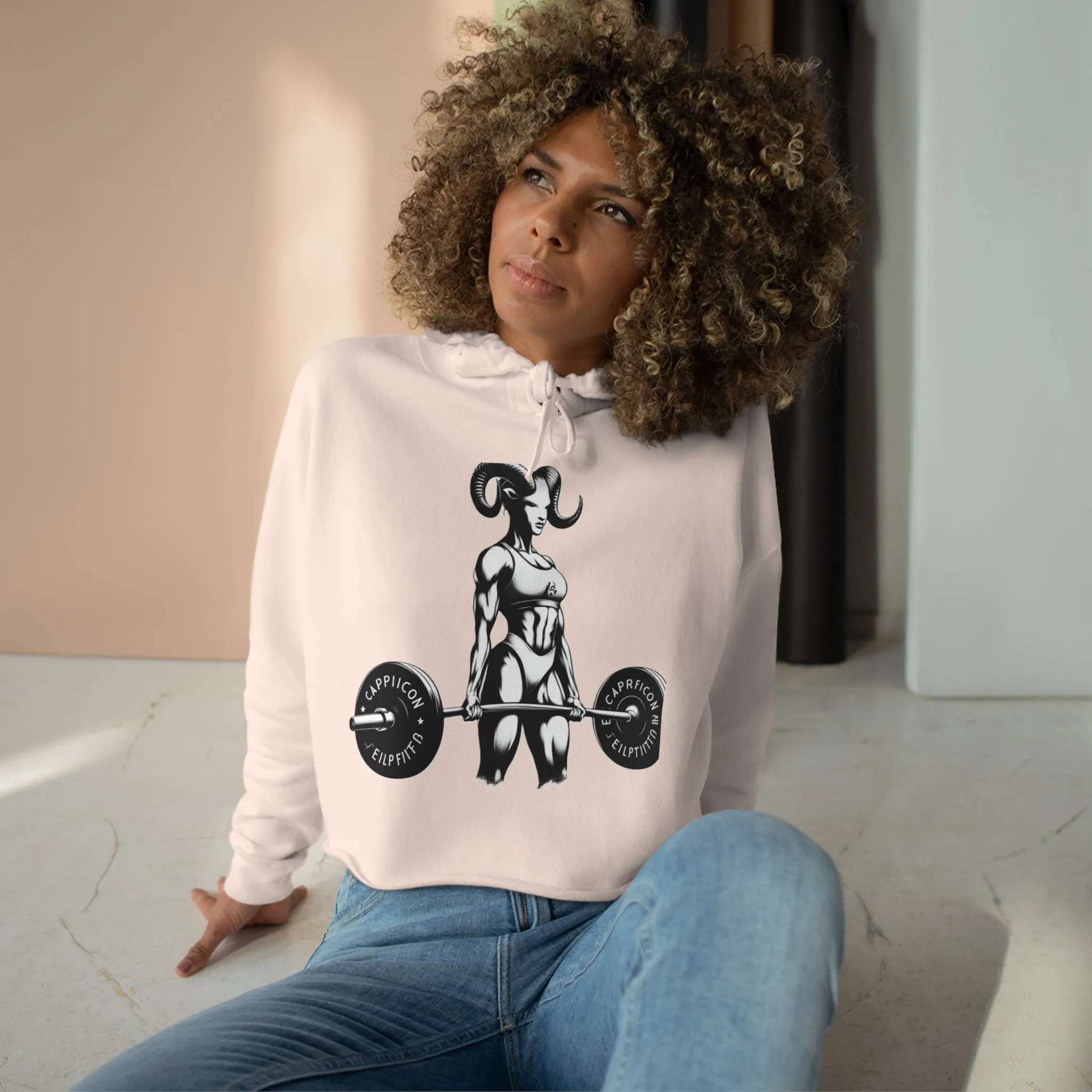 Capricorn Crop Hoodie