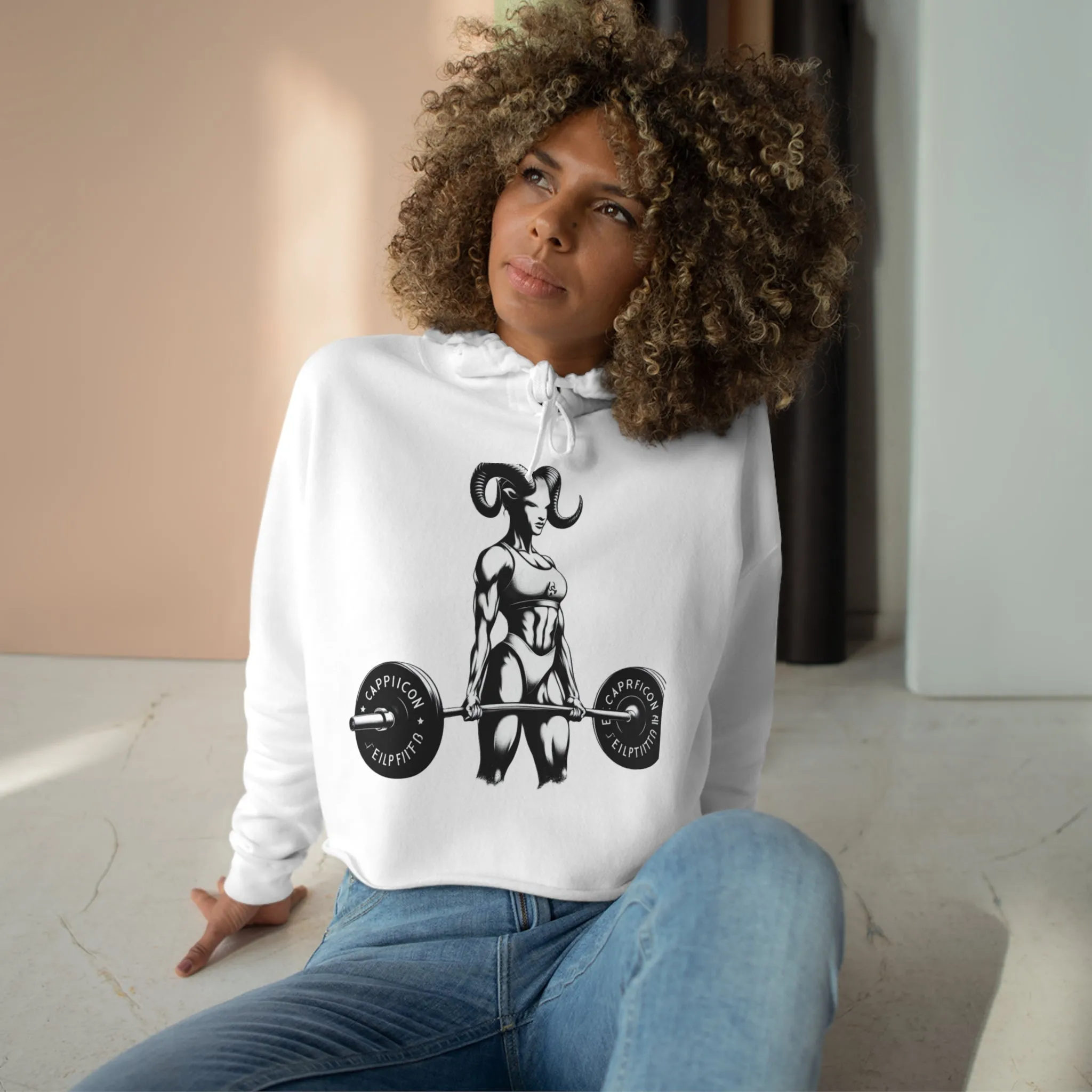 Capricorn Crop Hoodie