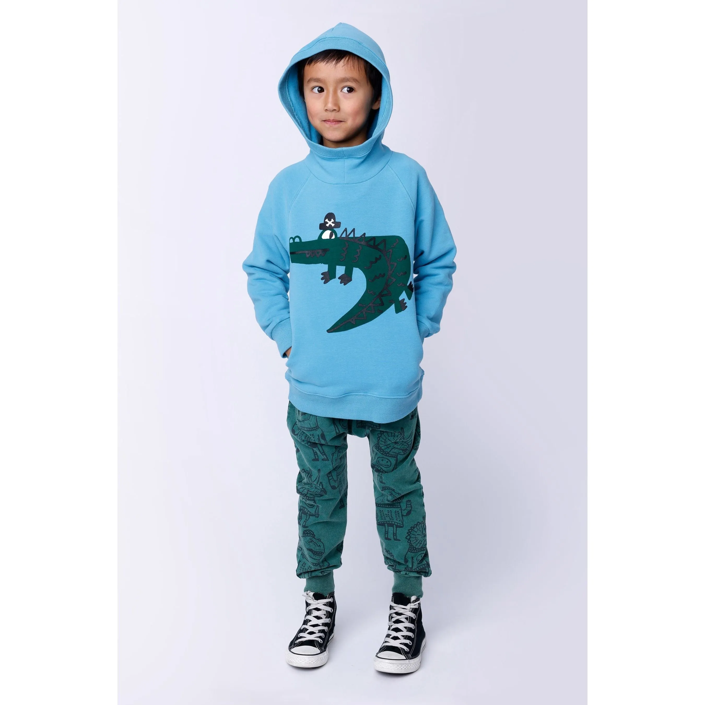 Captain Croc Furry Hood
