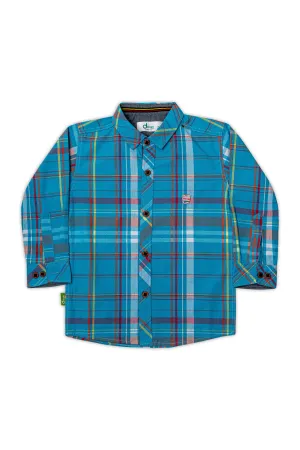 Casual Shirt Wood logo Ferozi