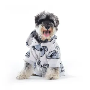 Charlie's Uggo Bearly Awake Dog Hoodie Medium