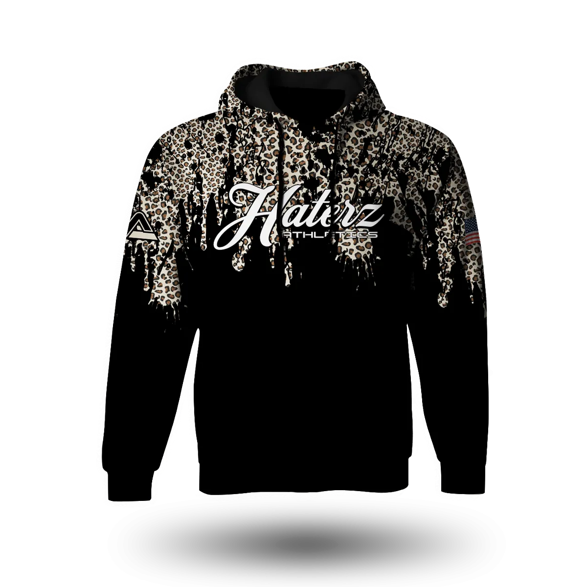 Cheetah Paint Splash Hoodie