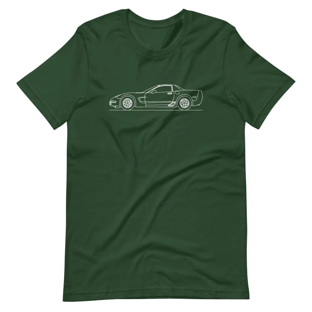 Chevrolet Corvette C5 Z06 silhouette T-shirt