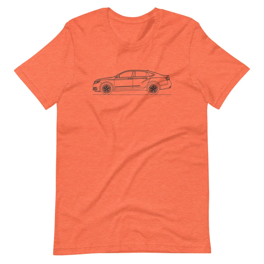 Chevrolet Impala 10th Gen silhouette T-shirt