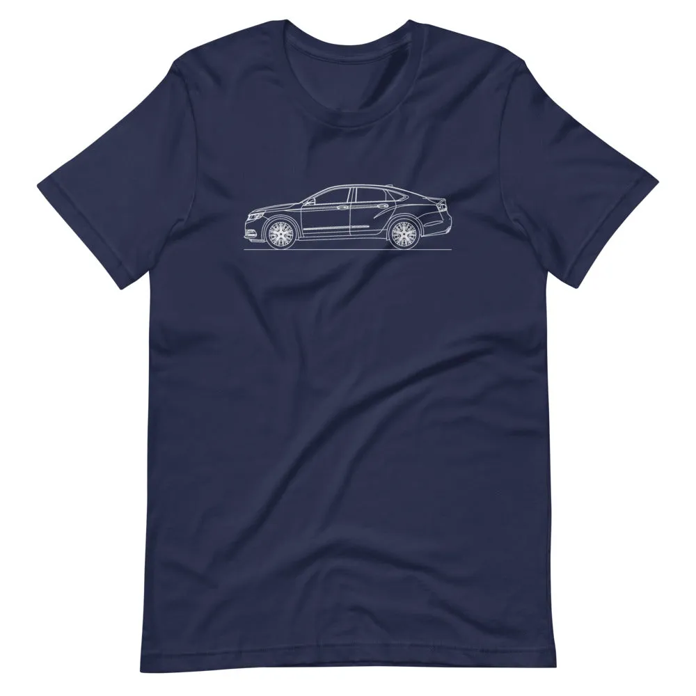 Chevrolet Impala 10th Gen silhouette T-shirt